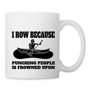 Rower rowing saying rowing club funny rower - Mug - white - Right