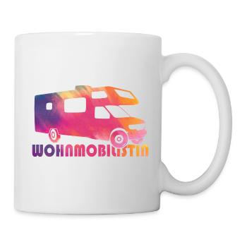 Wohnmobilistin - Tasse - Weiß - Rechts