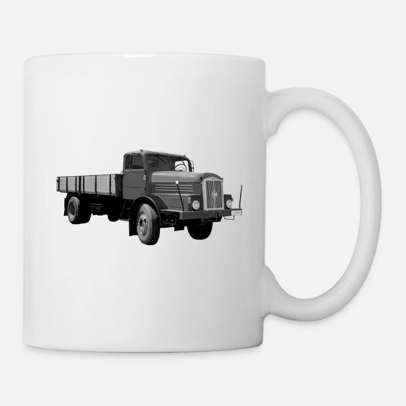 H6 Lkw IFA Werdau DDR Oldtimer Ostalgie - Tasse - Weiß