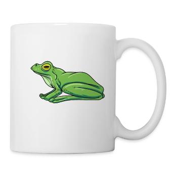 Mode de récolte de grenouilles sur Conception pour un chasseur de grenouilles - Mug blanc - blanc - Droite