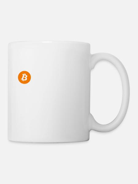 Bitcoin Trading Crypto Aktien - Tasse - Weiß