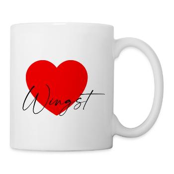 i Love Wingst - Tasse - Weiß - Rechts