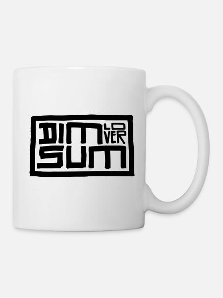 DIM SUM Amoureux - Mug blanc - blanc