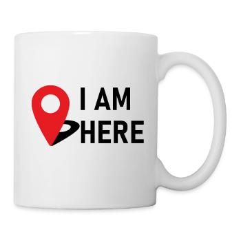 I am here - Mug - white - Right