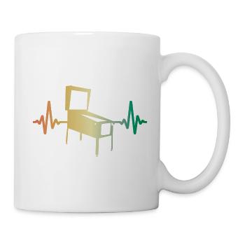 Heartbeat Pinball Pinball Pulse - Mug - white - Right