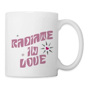 in love, heart - Mug - white - Right
