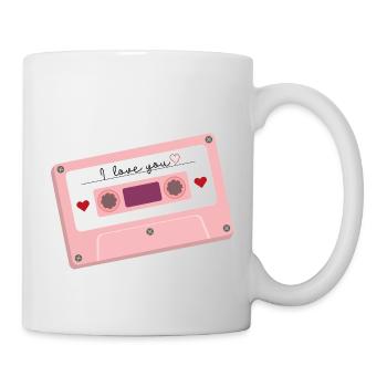 Cassettes - Mug blanc - blanc - Droite