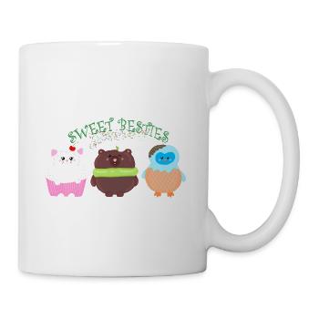 Sweet Beasts - Mug blanc - blanc - Droite