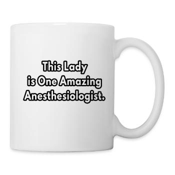 amazing anesthesiologist - Mug - white - Right