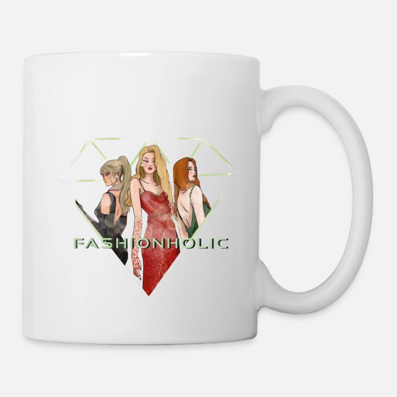 fashionholic - Mug - white