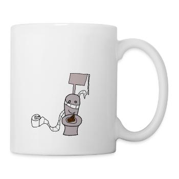 Shitters Full Toilet 00 - Mug - white - Right