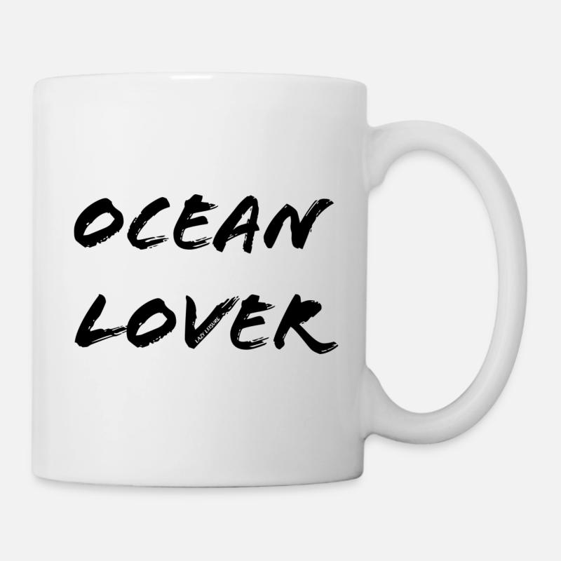 LazyLeisure Ocean Lover - Mug blanc - blanc