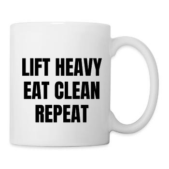 Lift Heavy - Mug - white - Right