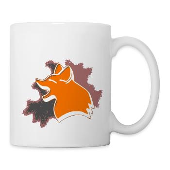 Foxy the happy fox - Mug - white - Right