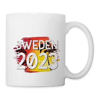 Suède 2023 - Mug blanc - blanc - Droite