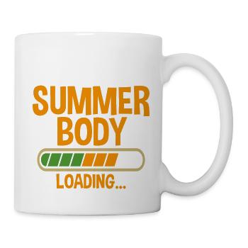 Summer Body Loading 2 - Tasse - Weiß - Rechts