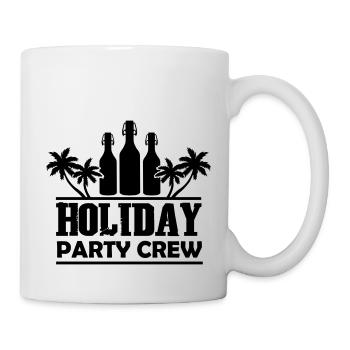 Équipe de fête des Fêtes - Mug blanc - blanc - Droite