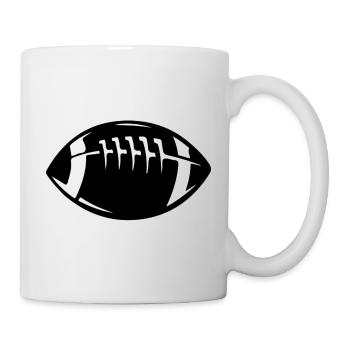 Football - Tasse - Weiß - Rechts