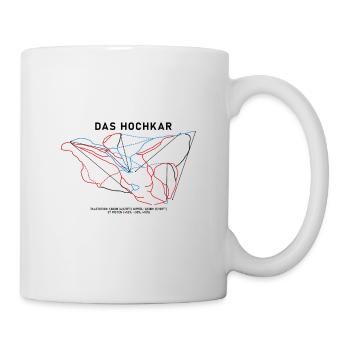 Das Hochkar - Tasse - Weiß - Rechts