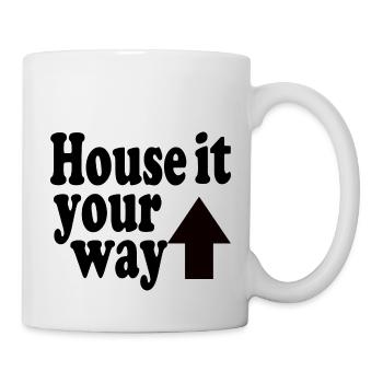 House It Your Way Arrow Black - Mug - white - Right