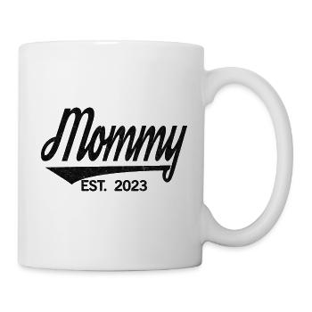 2023, bientôt maman, révélation de grossesse - Mug blanc - blanc - Droite