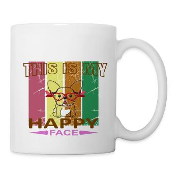 Happy Face - Mug - white - Right