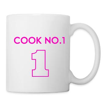 Chef numéro un - Chef étoilé - Mug blanc - blanc - Droite