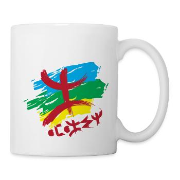 Amazigh flag (Amazigh inside) - Mug - white - Right