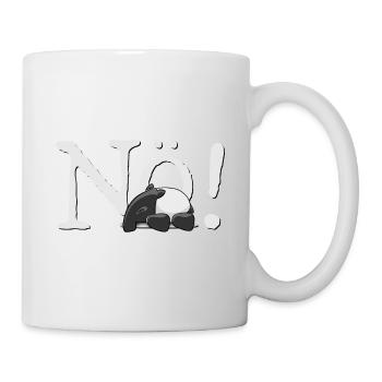 Nö Kein Bock Einfach Nein Nope Kawai Tapir Fun - Tasse - Weiß - Rechts