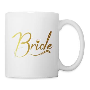 Bride Bachelorette Party Bride JGA - Mug blanc - blanc - Droite