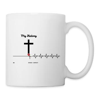 Das Kreuz - Tasse - Weiß - Rechts