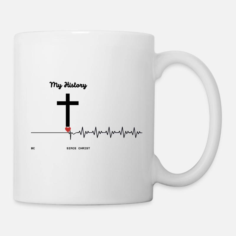 Das Kreuz - Tasse - Weiß