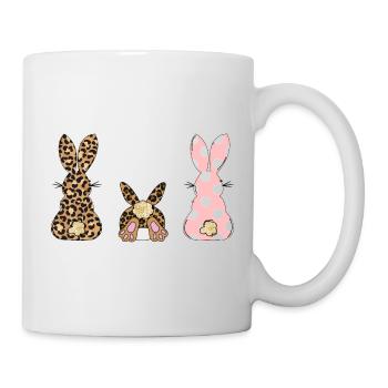 meine erste ostern niedlicher Hase - Tasse - Weiß - Rechts