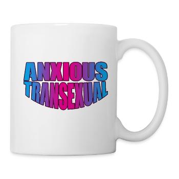 Anxious Transexual 3 - Mug - white - Right