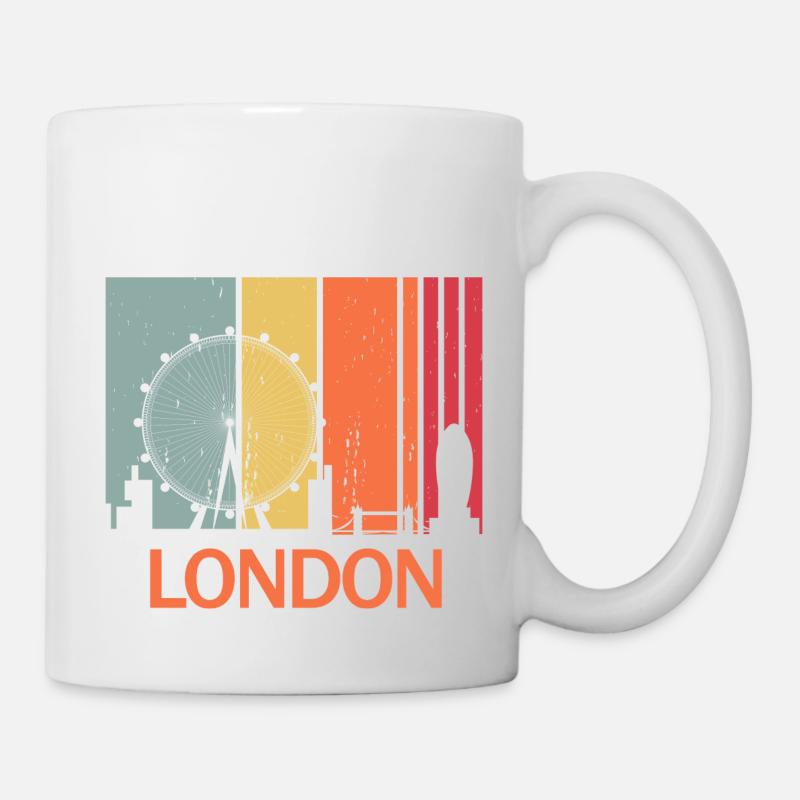 London - Tasse - Weiß