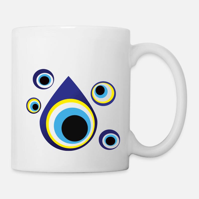 Nazar - das Auge - Tasse - Weiß
