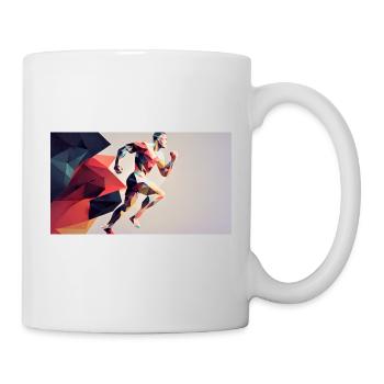 Sprinter - Tasse - Weiß - Rechts