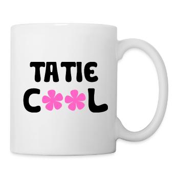 tatie cool - Mug blanc - blanc - Droite
