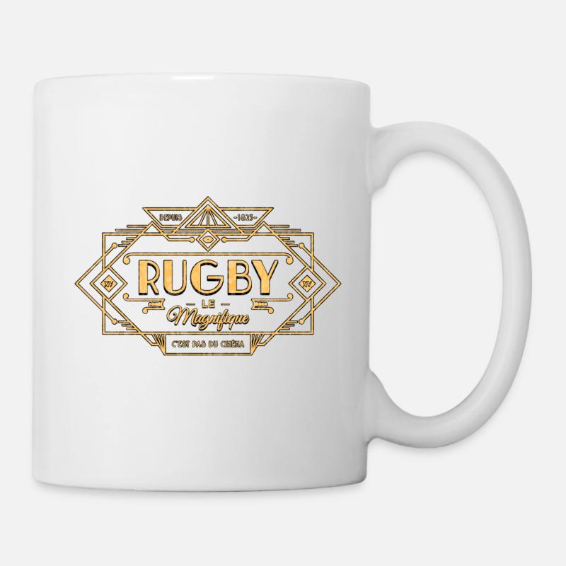 RUGBY DER PRÄCHTIGE - Tasse - Weiß