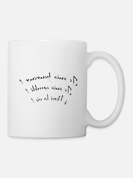 Affirmation positives Homme - Mug blanc - blanc