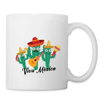 viva mexico,mariachi,cactus,cacti,mexicans - Mug - white - Right