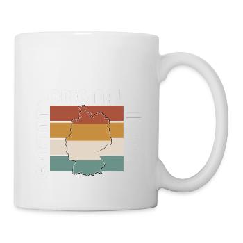 Deutschland Original - Tasse - Weiß - Rechts