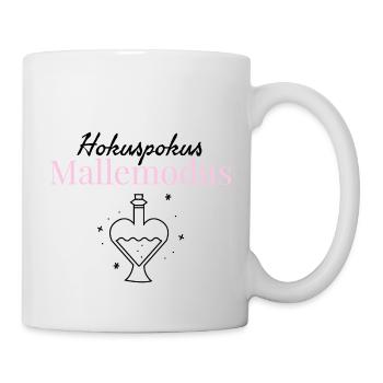 Hokuspokus Malle-Modus - Tasse - Weiß - Rechts