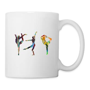 Gymnast, Yoga,Sports,Exercises,Dancing,Gymnastics - Mug - white - Right