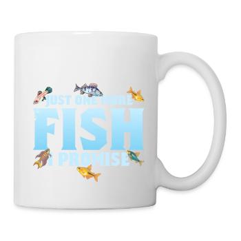 Juste un poisson de plus que je promets à l’aquarium de garde de poissons - Mug blanc - blanc - Droite