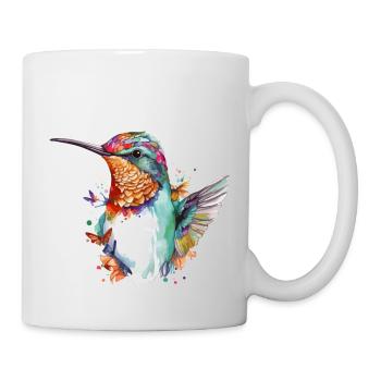 Mimi the hummingbird - Mug - white - Right