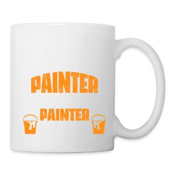 Everybody Is A Painter Until The Real Painter Show - Mug - white - Right