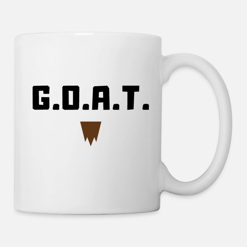 G.O.A.T. - Mug blanc - blanc