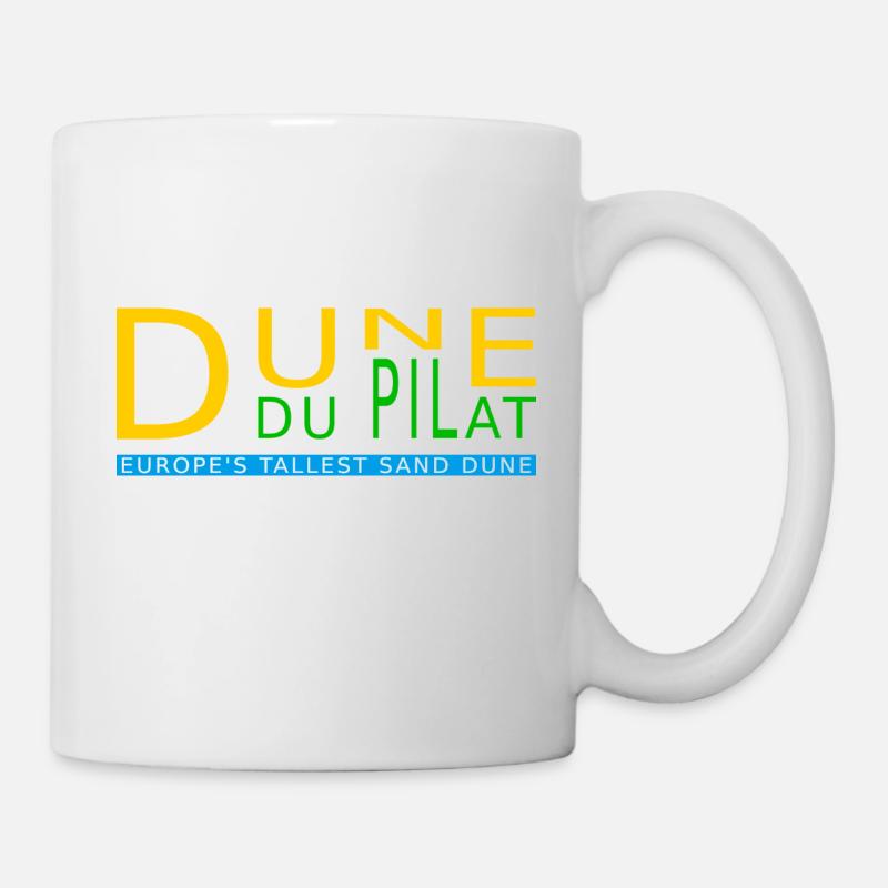 Dune du Pilat, Europe's Tallest Sand Dune - Mug blanc - blanc