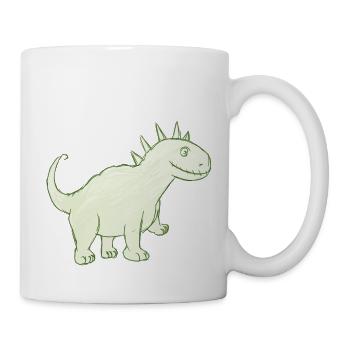 Friendly Dinosaur - Mug - white - Right
